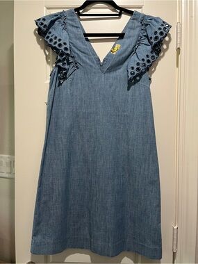 J Crew chambray mini dress